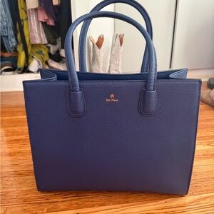 Brooks Brothers Navy Blue Women's Tote Bag